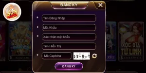 Thao tác mở tài khoản game